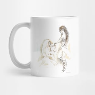 warrior and princess Mug